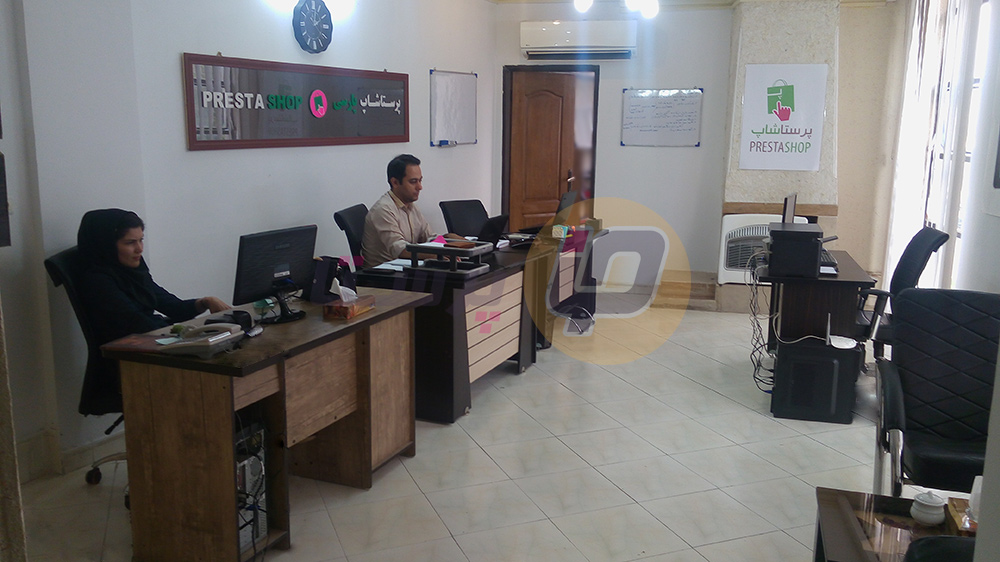 دفتر شرکت پرستاشاپ فارسی